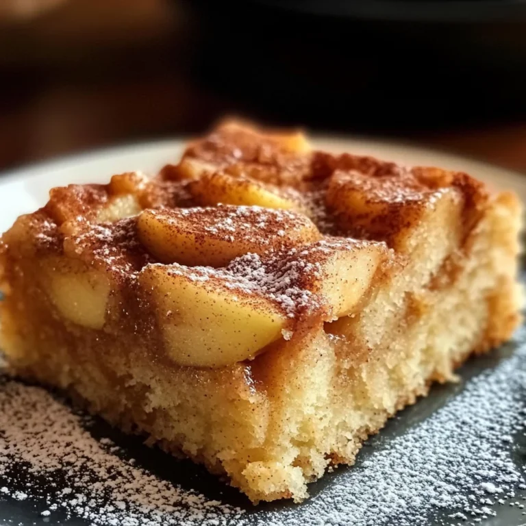 Apple Cinnamon Sheet Cake