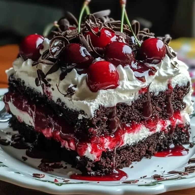 Black Forest Poke Cake