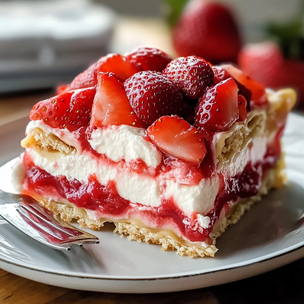 Delicious Strawberry Lasagna Dessert Recipe You’ll Love