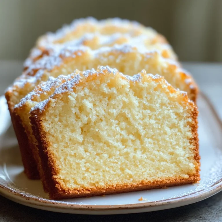 Easy Homemade Vanilla Pound Cake Recipe – Classic Moist & Buttery Dessert