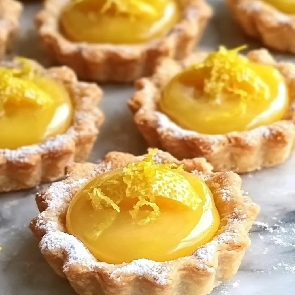 Easy Lemon Curd Tartlets
