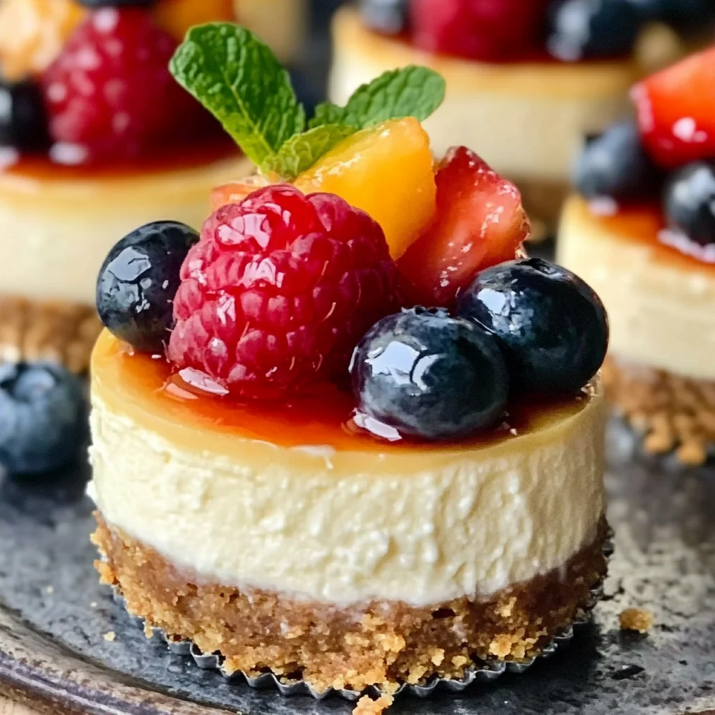 Easy Mini Cheesecakes: Indulgent Treats for Every Occasion