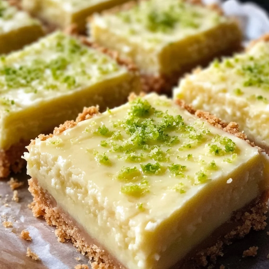 Key Lime Pie Bars