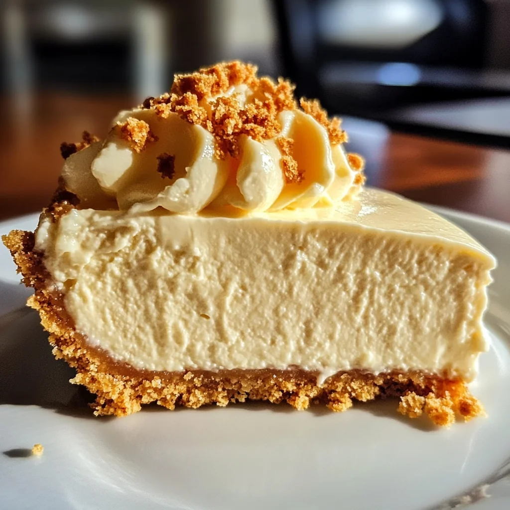 No-Bake Cheesecake