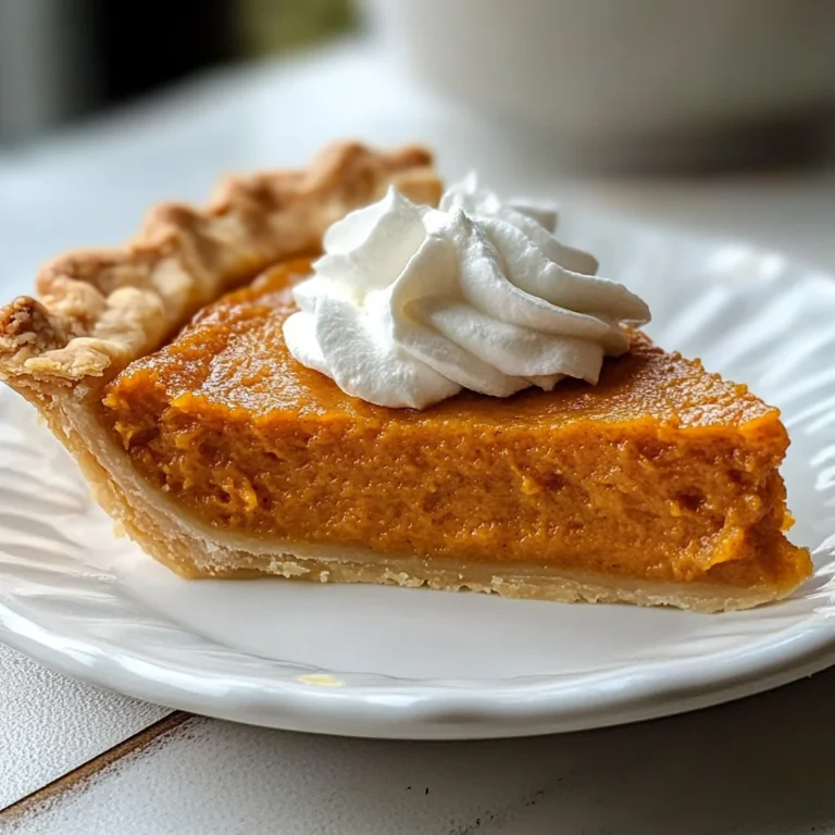Old Fashioned Sweet Potato Pie