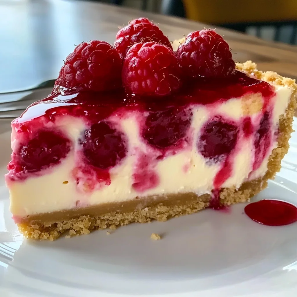 Raspberry Cheesecake (No Bake)