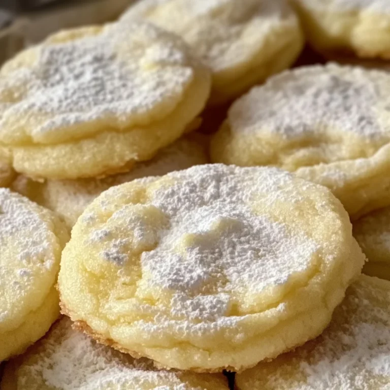 Soft & Chewy Lemon Cookies