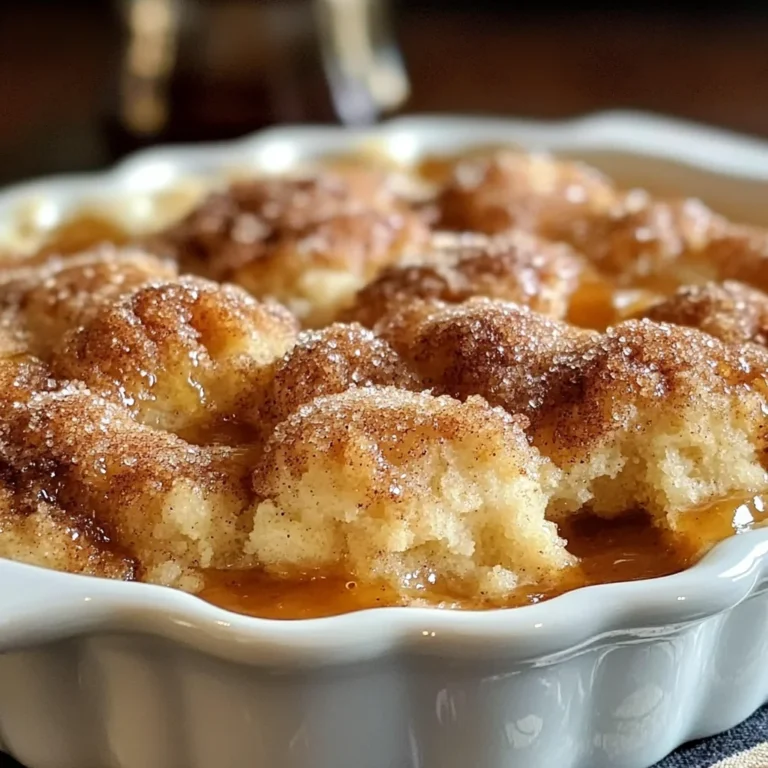 Warm and Gooey Snickerdoodle Cobbler Recipe